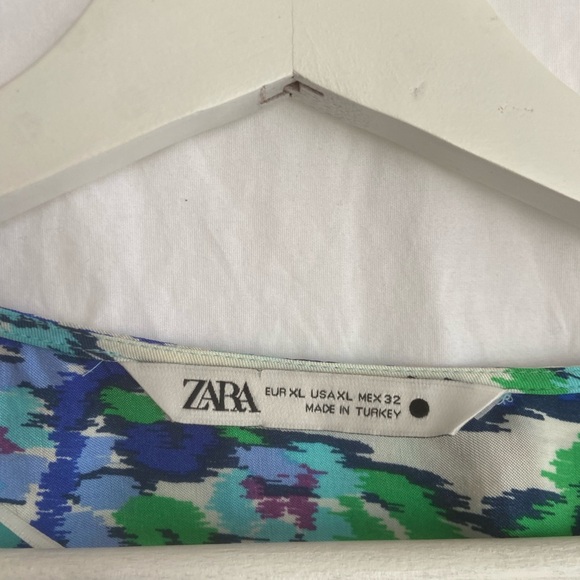 Zara Paisley Tops Boho Size XL - Picture 5 of 13